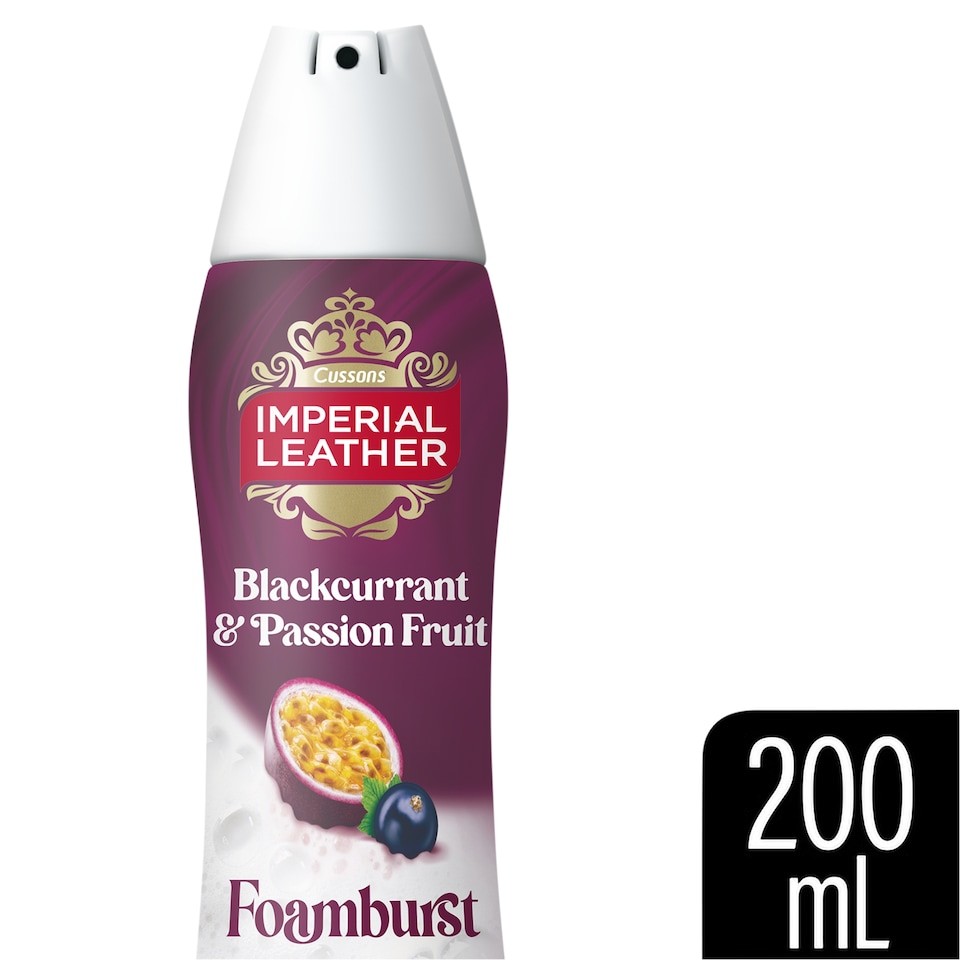 Imperial Leather Blackcurrant and Passionfruit Foamburst 200ml
