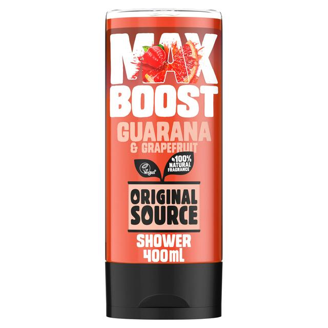 Original Source 400ml Max Boost Guarana & Grapefruit Shower Gel