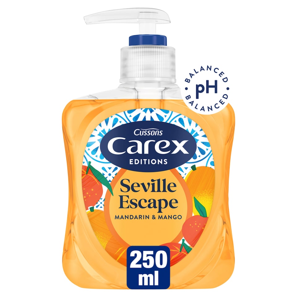 CAREX EDITIONS SEVILLE ESCAPE MANDARIN & MANGO HANDWASH 250mL