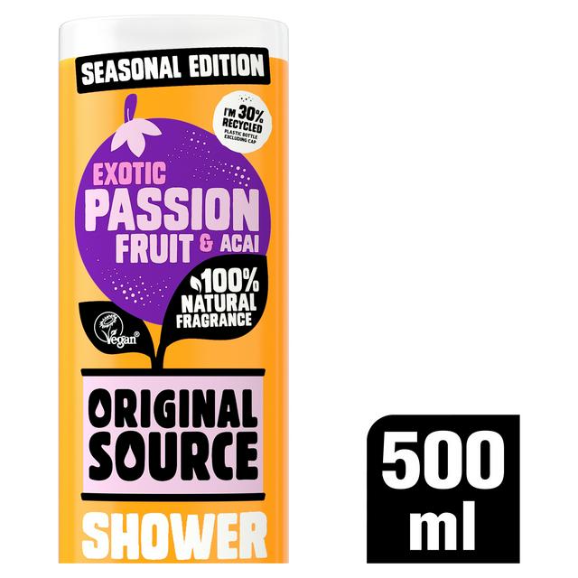 Original Source 500ml Exotic Passionfruit & Acai Shower Gel, Seasonal Edition