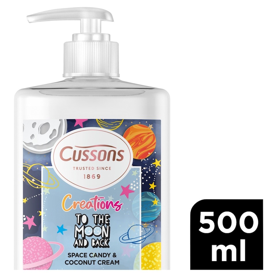 CUSSONS CREATIONS HANDWASH TO THE MOON AND BACK 500ML