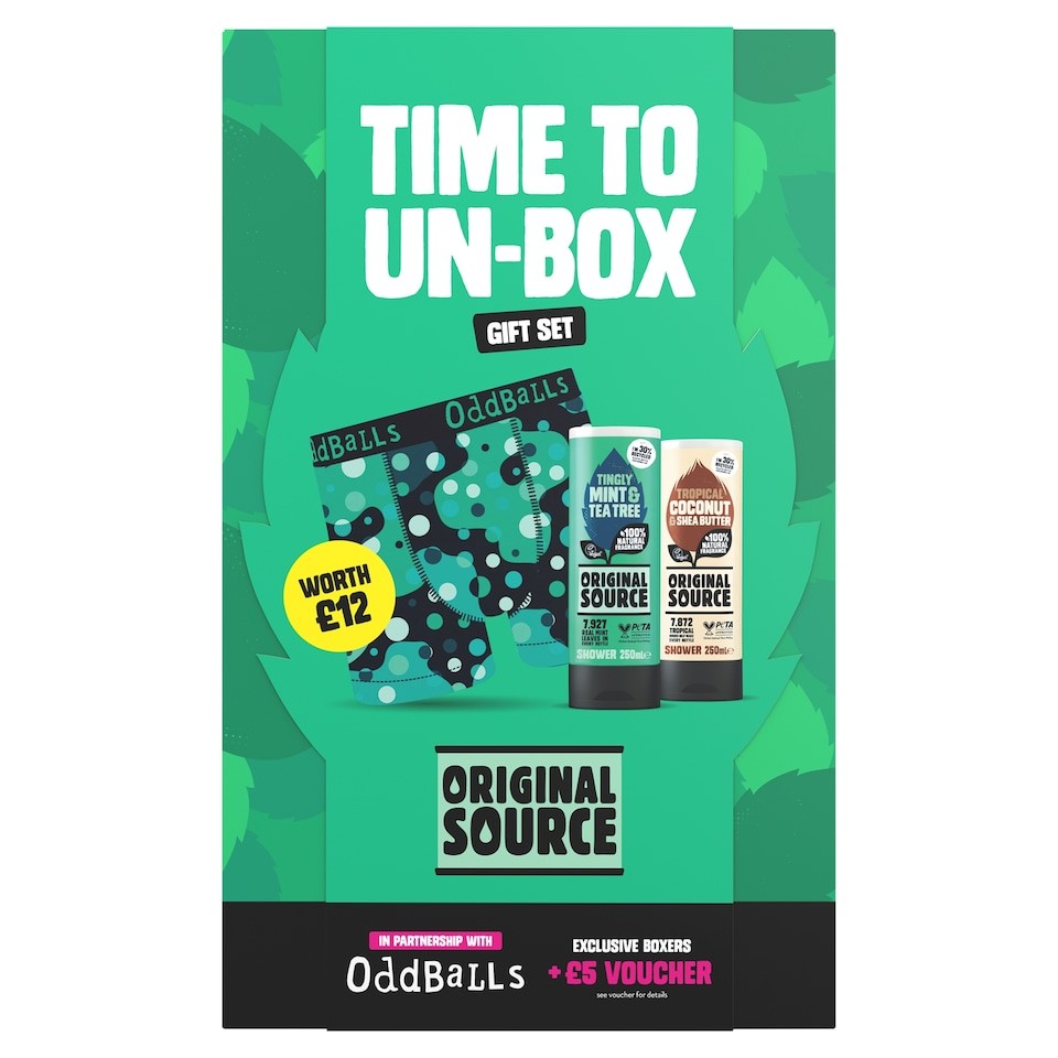 Original Source OddBalls Shower Gels & Boxers Gift Set