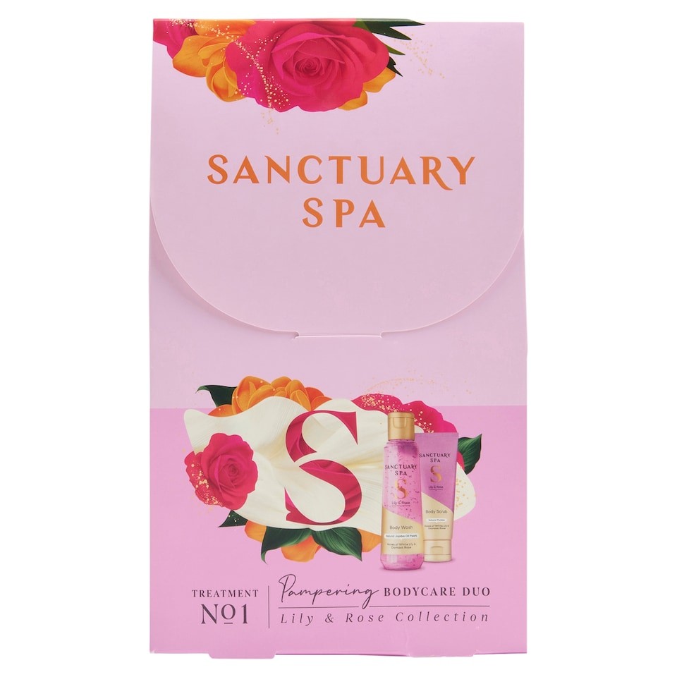 Sanctuary Spa Lily & Rose Pampering Bodycare Duo Gift Set