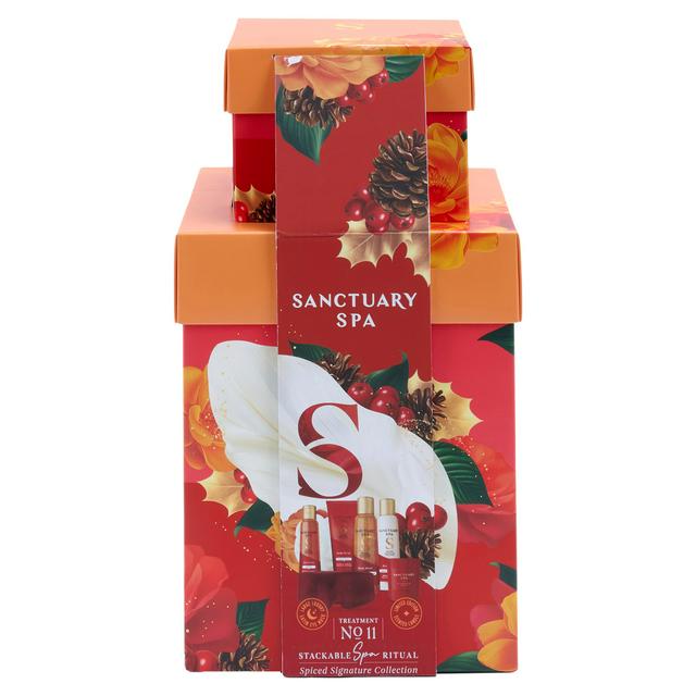 Sanctuary Spa Stackable Ritual Spiced Signature Collection Gift Set
