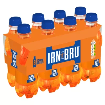 IRN-BRU IRN-BRU Soft Drink Bottles 8 x 250ml