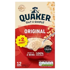 Quaker Oat So Simple Original Big Pack Porridge Sachets 12x27g