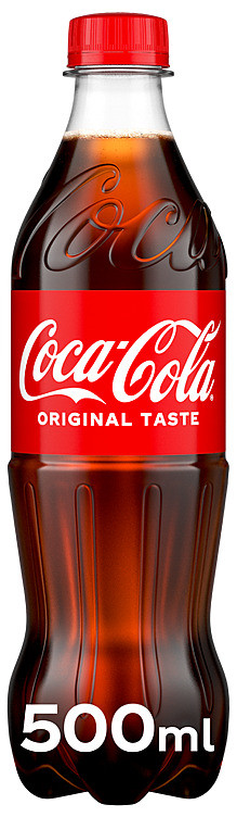 Coca-Cola 0,5l flaske