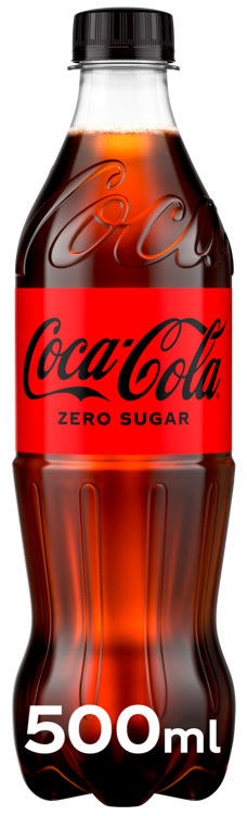 Coca-Cola Zero 0,5l flaske