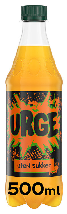 Urge u/Sukker 0,5l flaske
