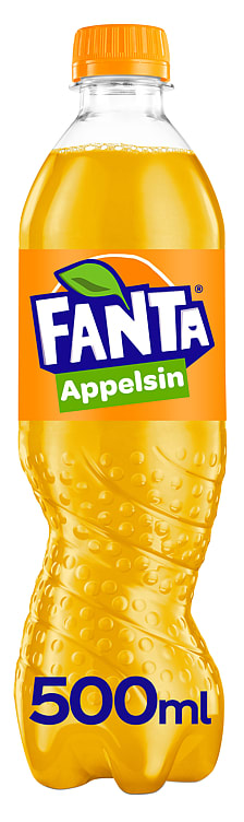 Fanta Appelsin 0,5l flaske