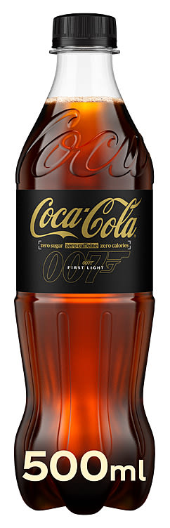 Coca-Cola Zero Koffeinfri 0,5l flaske