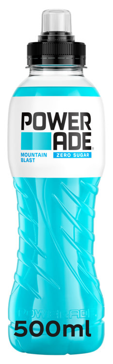 Powerade Zero Mountain Blast 0,5l flaske