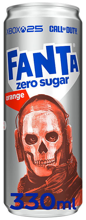 Fanta Orange Zero Sugar 0,33l boks