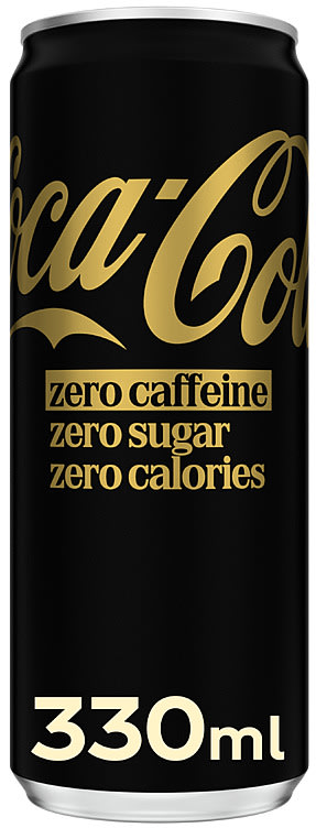 Coca-Cola Zero Koffeinfri 0,33l boks
