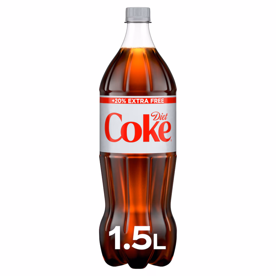 Diet Coke 1.5L (1.25L + 20% Extra Free)