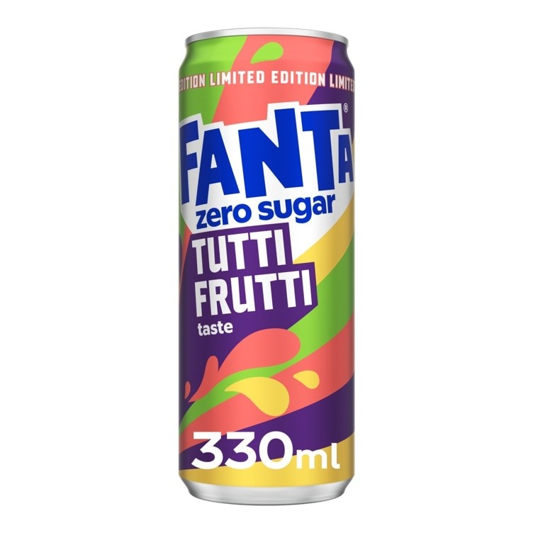 Fanta Tutti Frutti Zero Sugar 0,33l boks