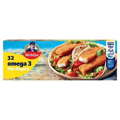 Birds Eye 32 Omega 3 Fish Fingers