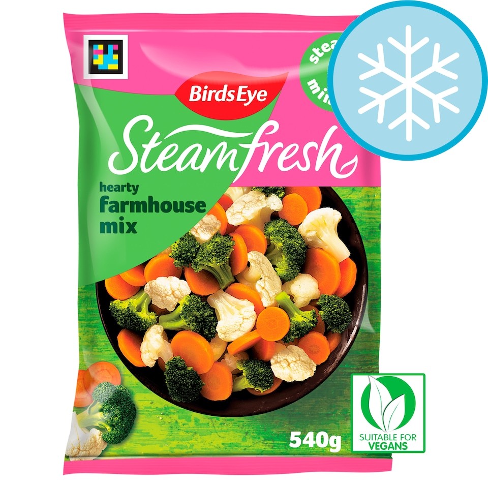 Birds Eye 4 Hearty Farmhouse Vegetable Mix 540G
