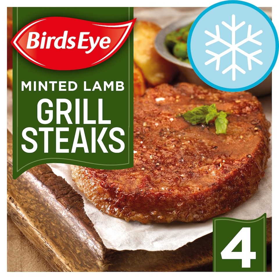 Birds Eye 4 Minted Lambgrills 300G