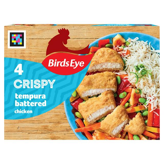 Birds Eye Crispy Chicken Grills in Tempura Batter x4 340g