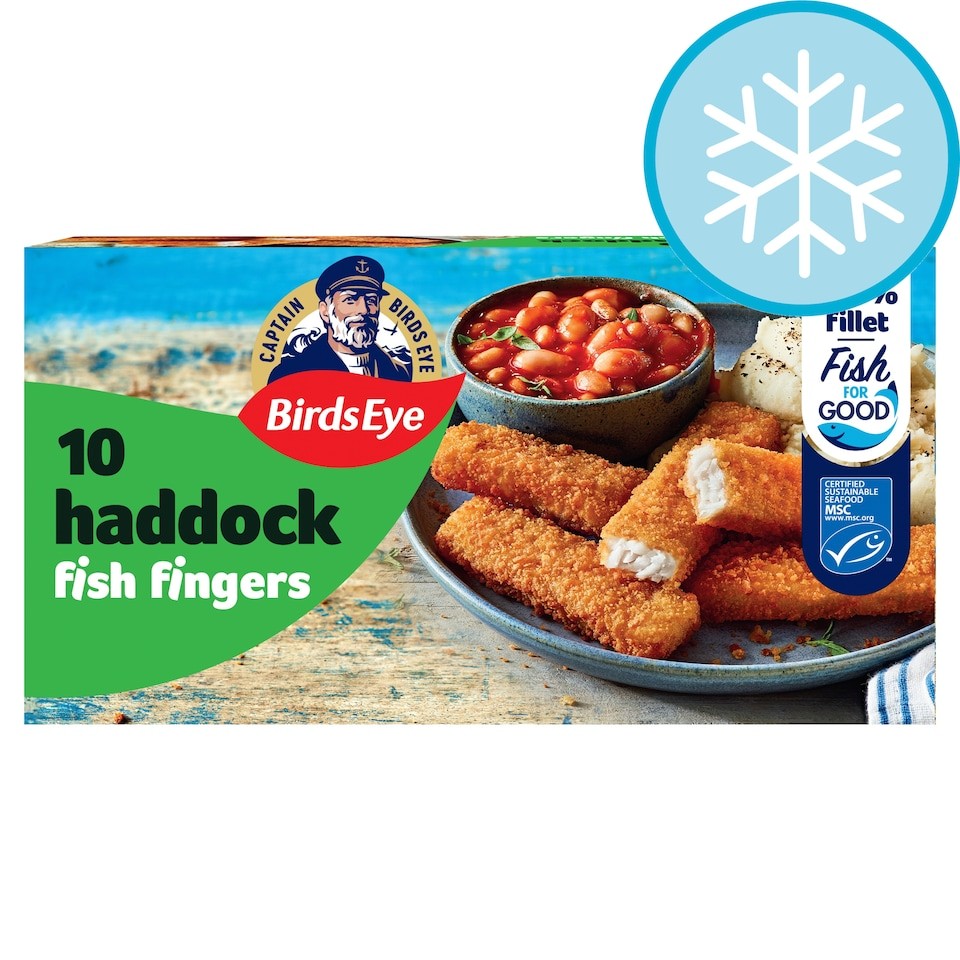 Birds Eye Haddock Fish Fingers 280g