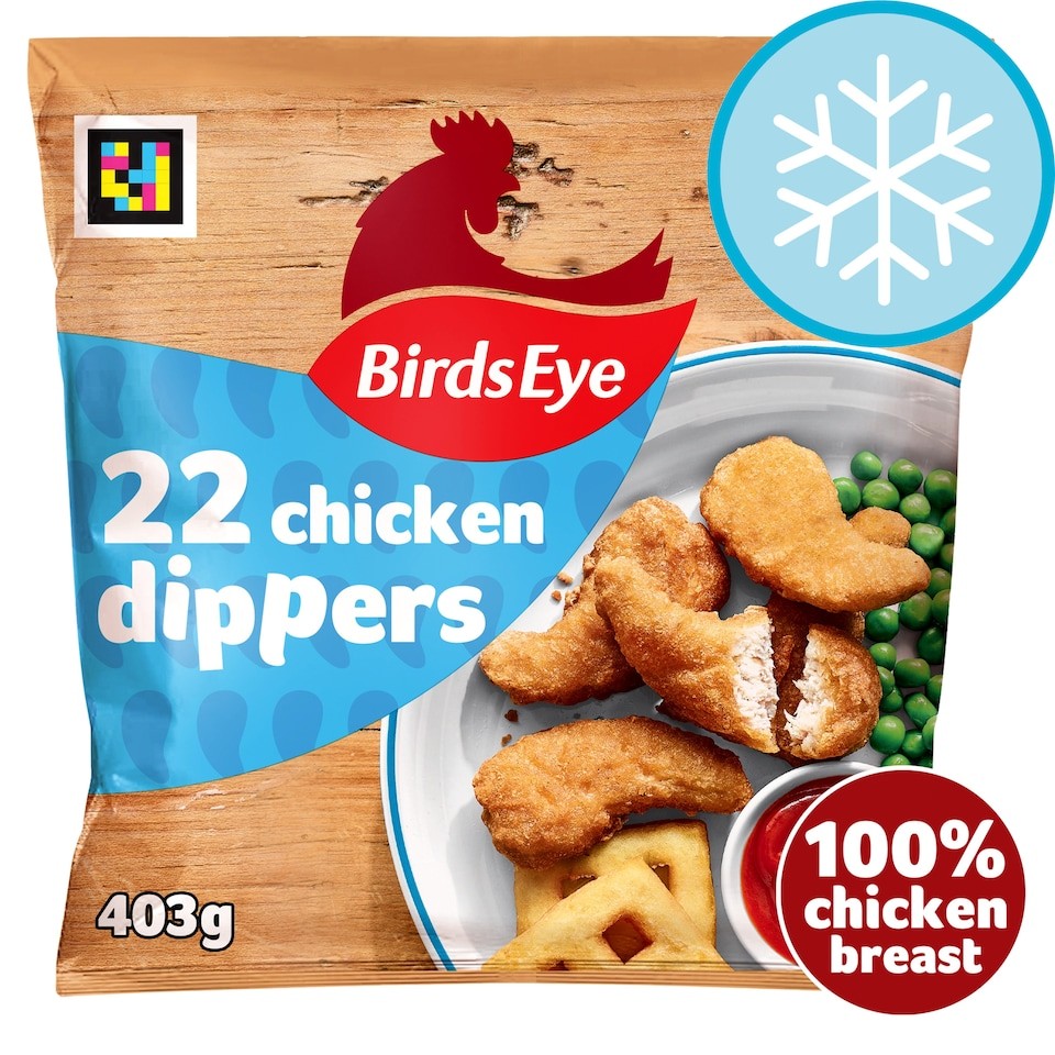 Birds Eye 22 Crispy Chicken Dippers 403g