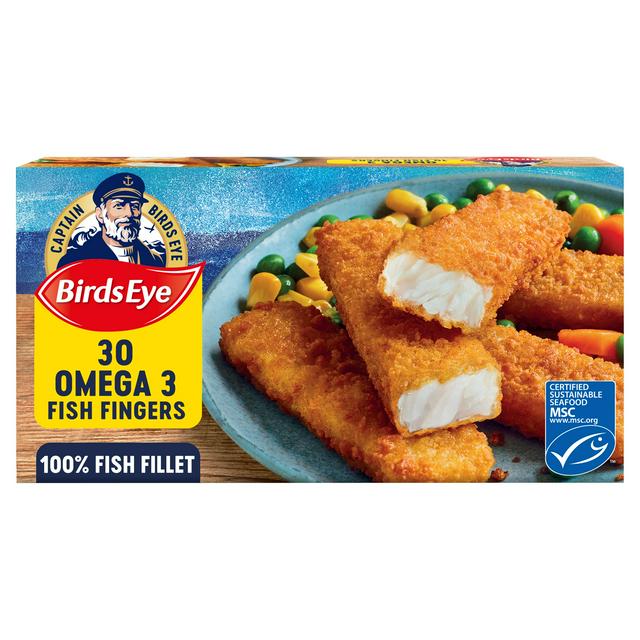 Birds Eye Breaded Omega 3 Fish Fingers x32 896g