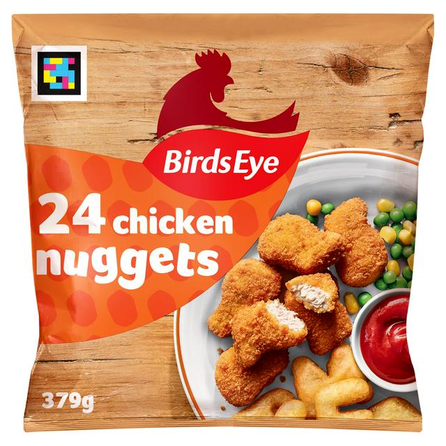 Birds Eye Chicken Nuggets with Golden Wholegrain x24 379g