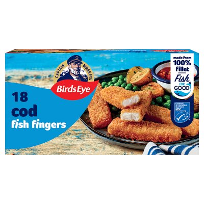 Birds Eye 18 Cod Fish Fingers