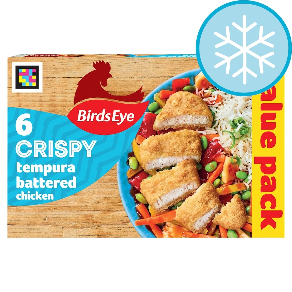 Birds Eye Crispy Chicken in Tempura Batter 510g