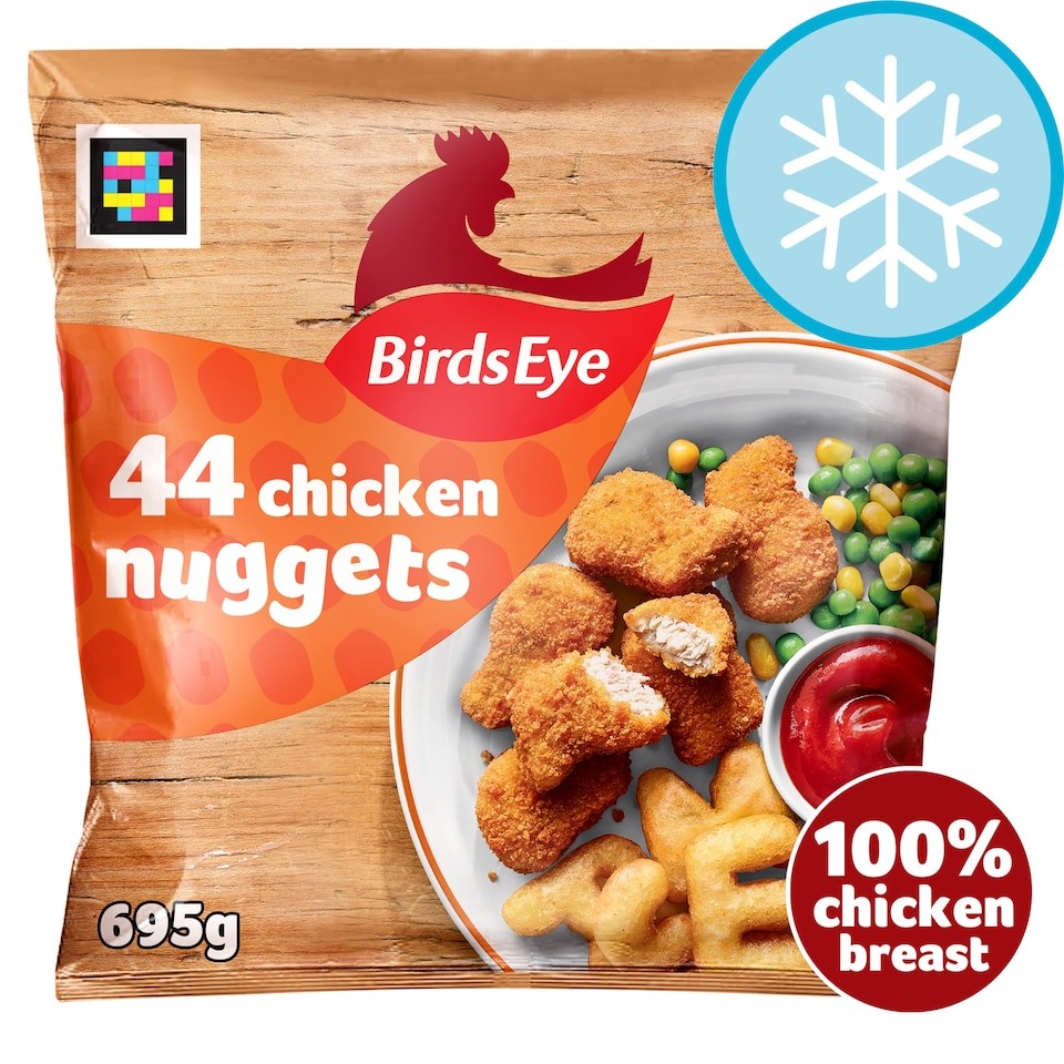 Birds Eye 44 Breaded Chicken Nuggets 695g