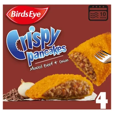 Birds Eye 4 Minced Beef & Onion Crispy Pancakes 250g