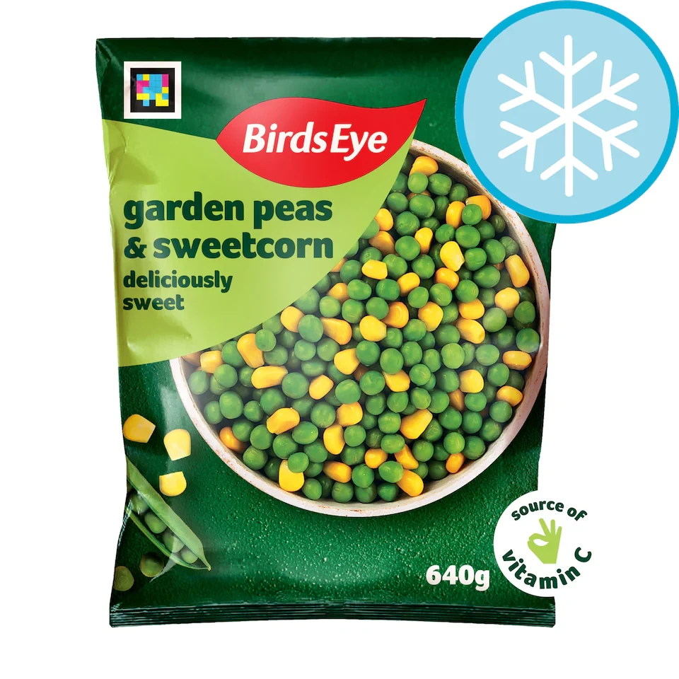 Birds Eye Garden Peas & Sweetcorn 640G