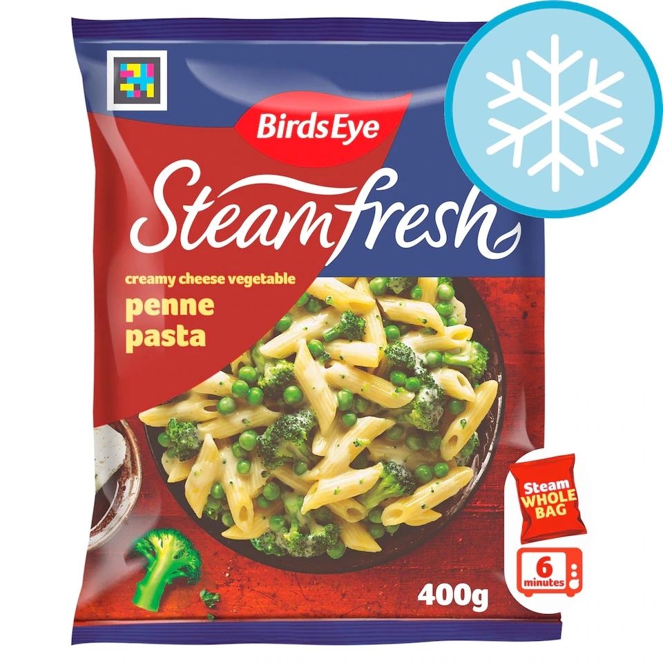 Birds Eye Steamfresh Creamy Cheese Vegetable Pasta Meal for 1 400g