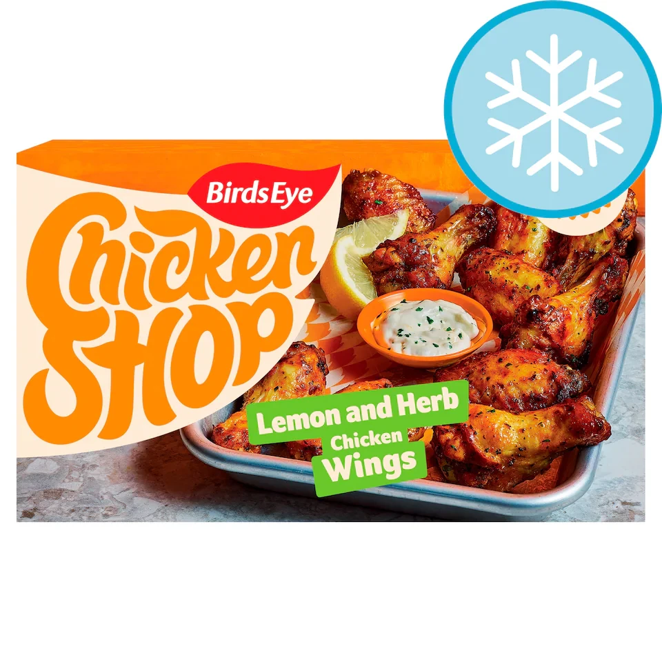 Birds Eye Chicken Shop Lemon & Herb Chicken Wings 375G