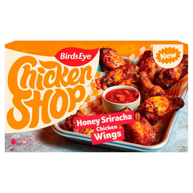 Birds Eye Chicken Shop Honey Sriracha Chicken Wings 375g