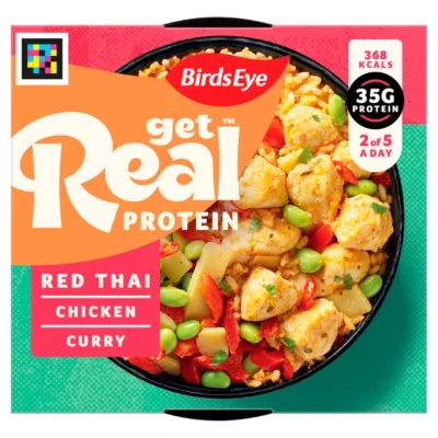 Birds Eye Get Real Protein Red Thai Chicken Curry 350g