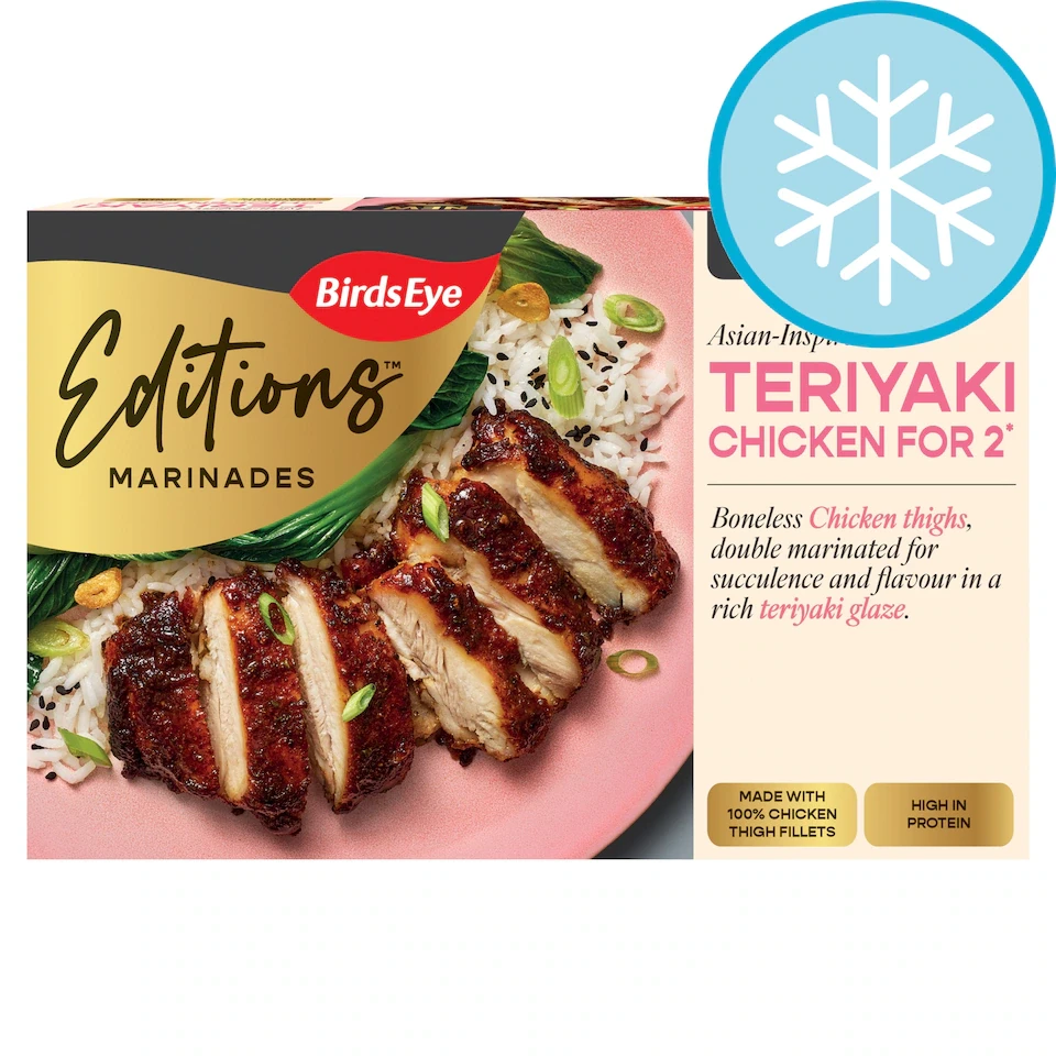 Birds Eye Editions Teriyaki Chicken Thigh Fillets 250g