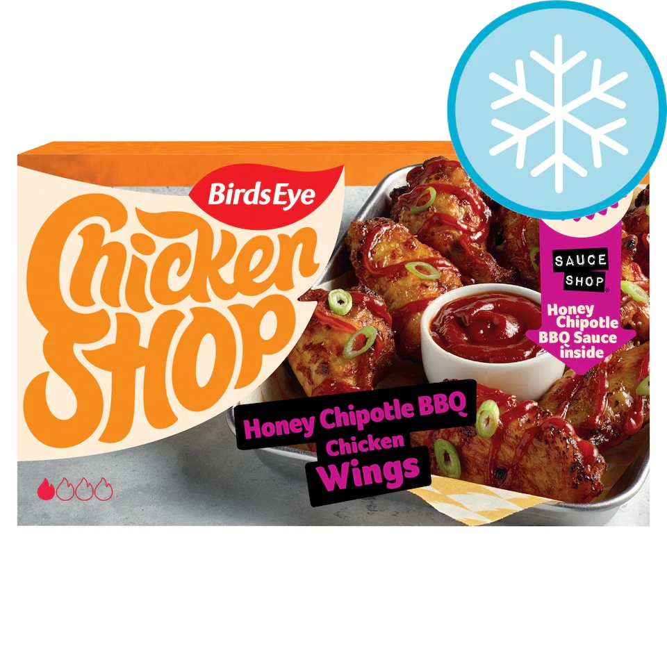 Birds Eye Chicken Shop Honey Chipotle BBQ Chicken Wings 385g