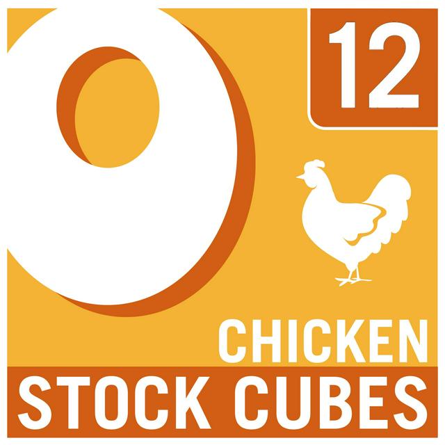 Oxo Stock Cubes, Chicken x12 71g