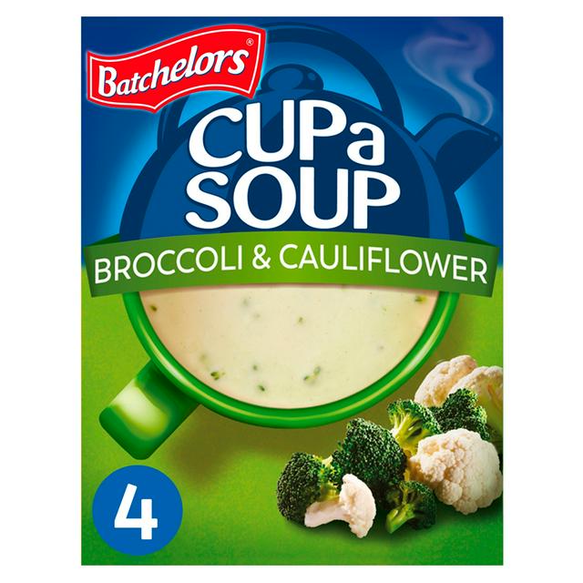 Batchelors Cup a Soup, Broccoli & Cauliflower x4 101g