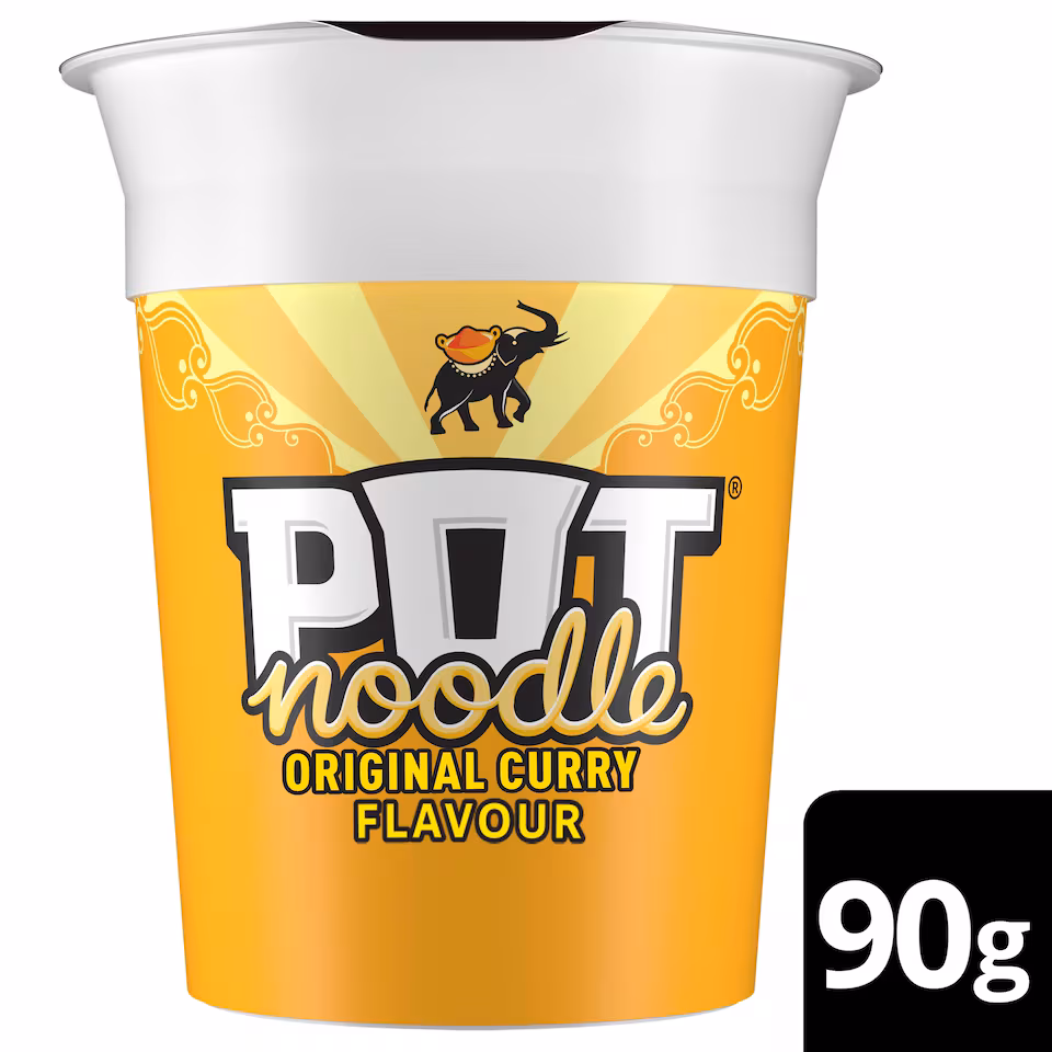 Pot Noodle Original Curry Instant Noodles 90g
