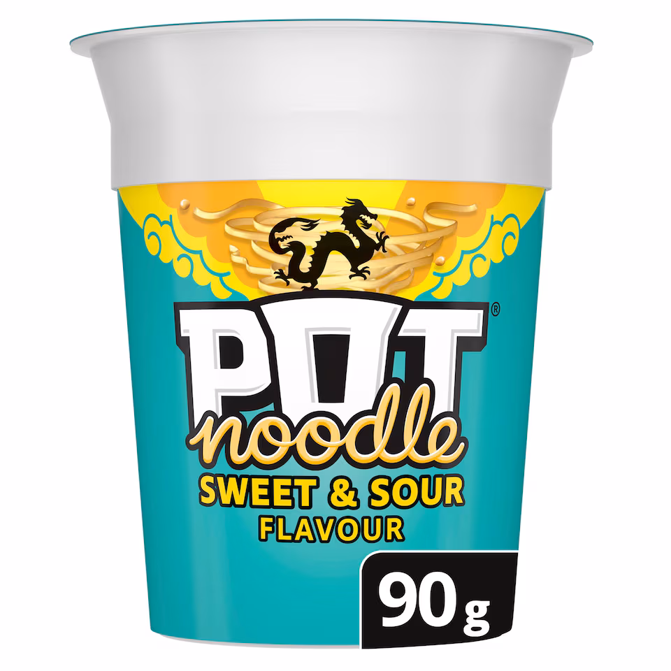 Pot Noodle Sweet & Sour Instant Noodles 90g