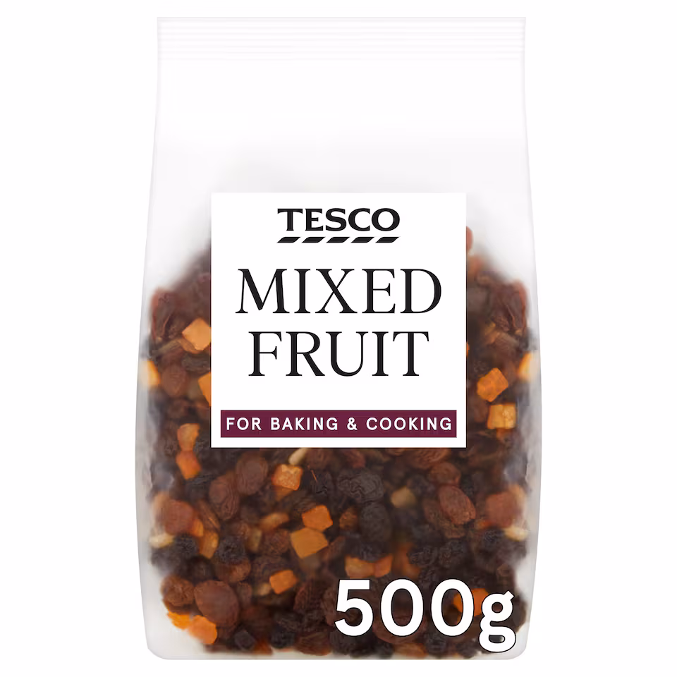 Tesco Dried Mixed Fruit 500G