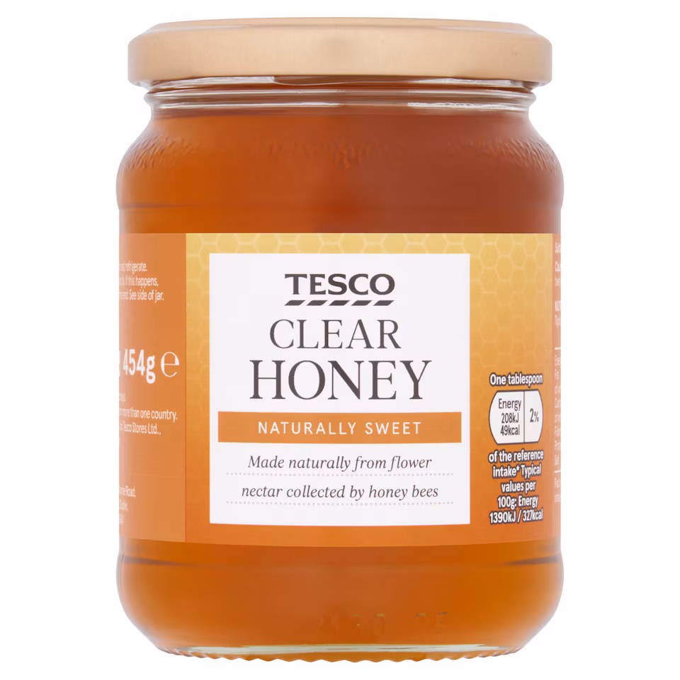 Tesco Clear Honey 454G