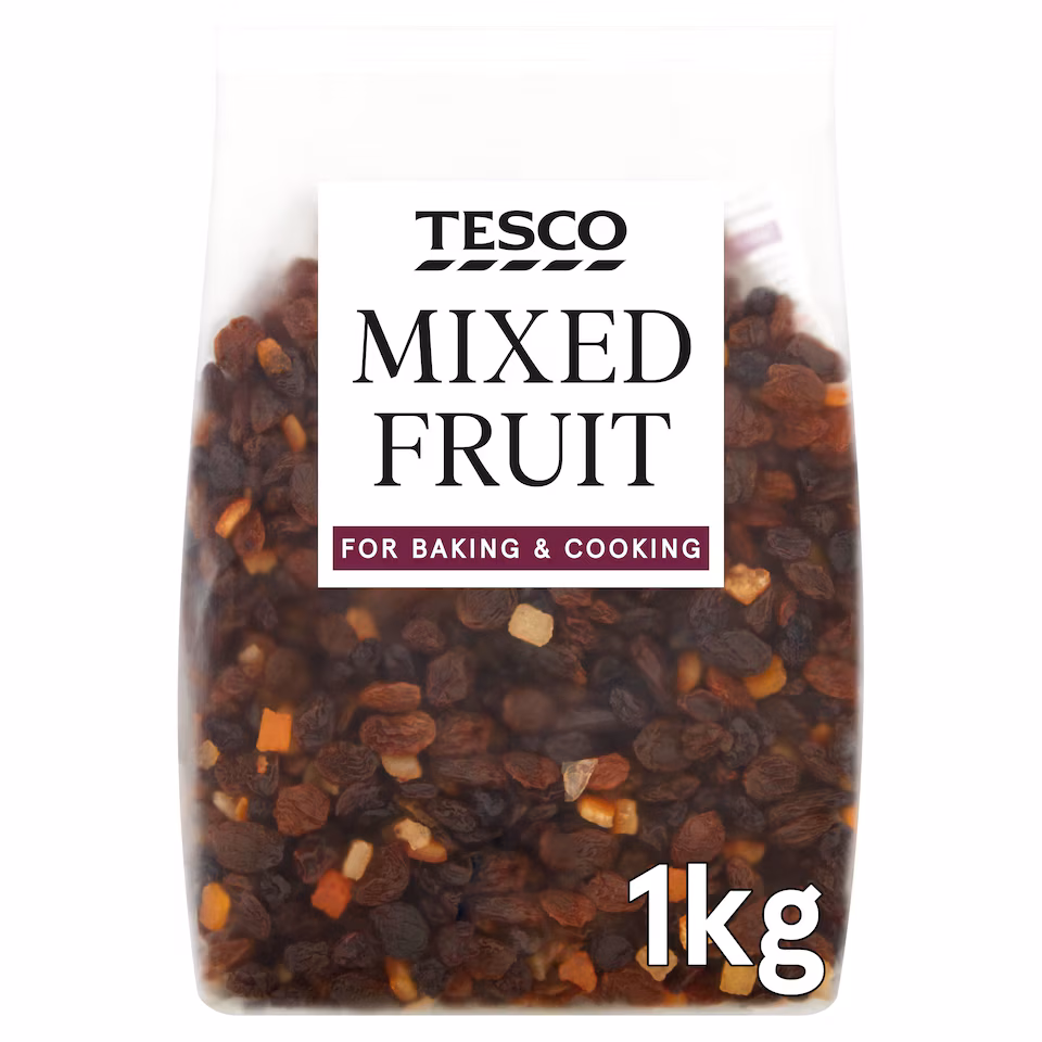 Tesco Dried Mixed Fruit 1Kg