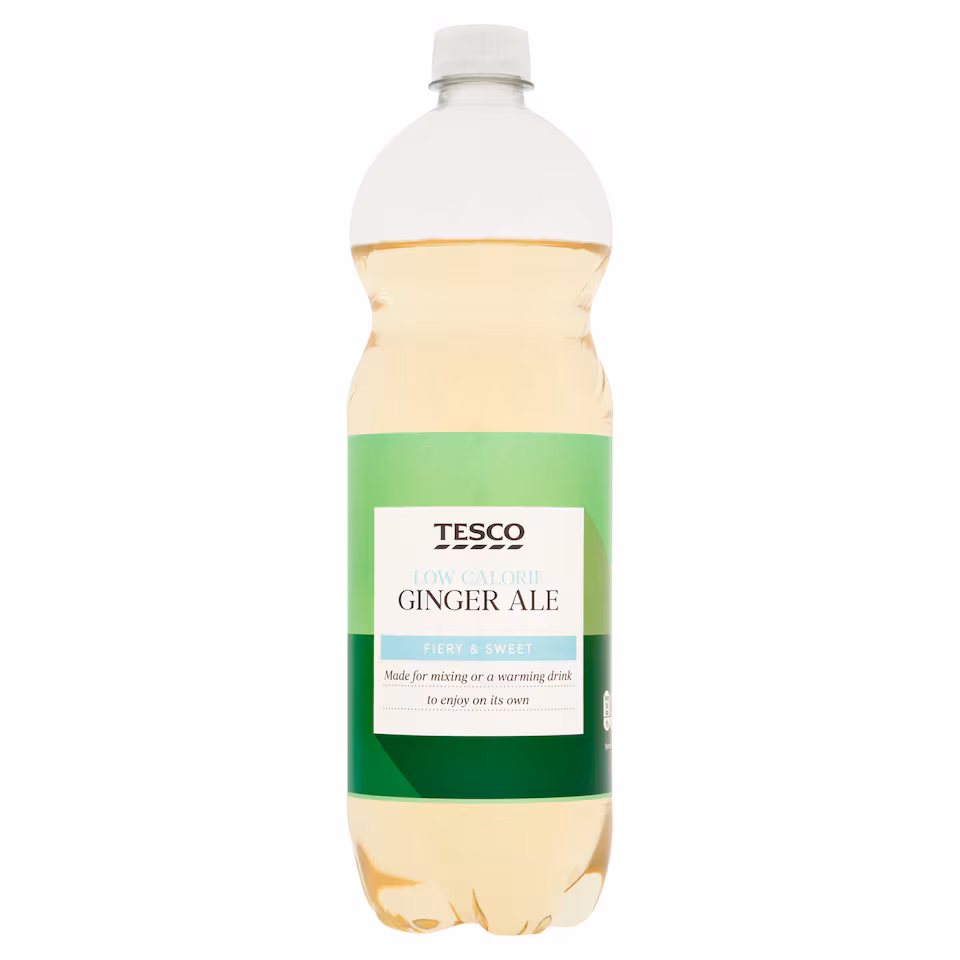 Tesco Low Calorie Ginger Ale 1 Litre