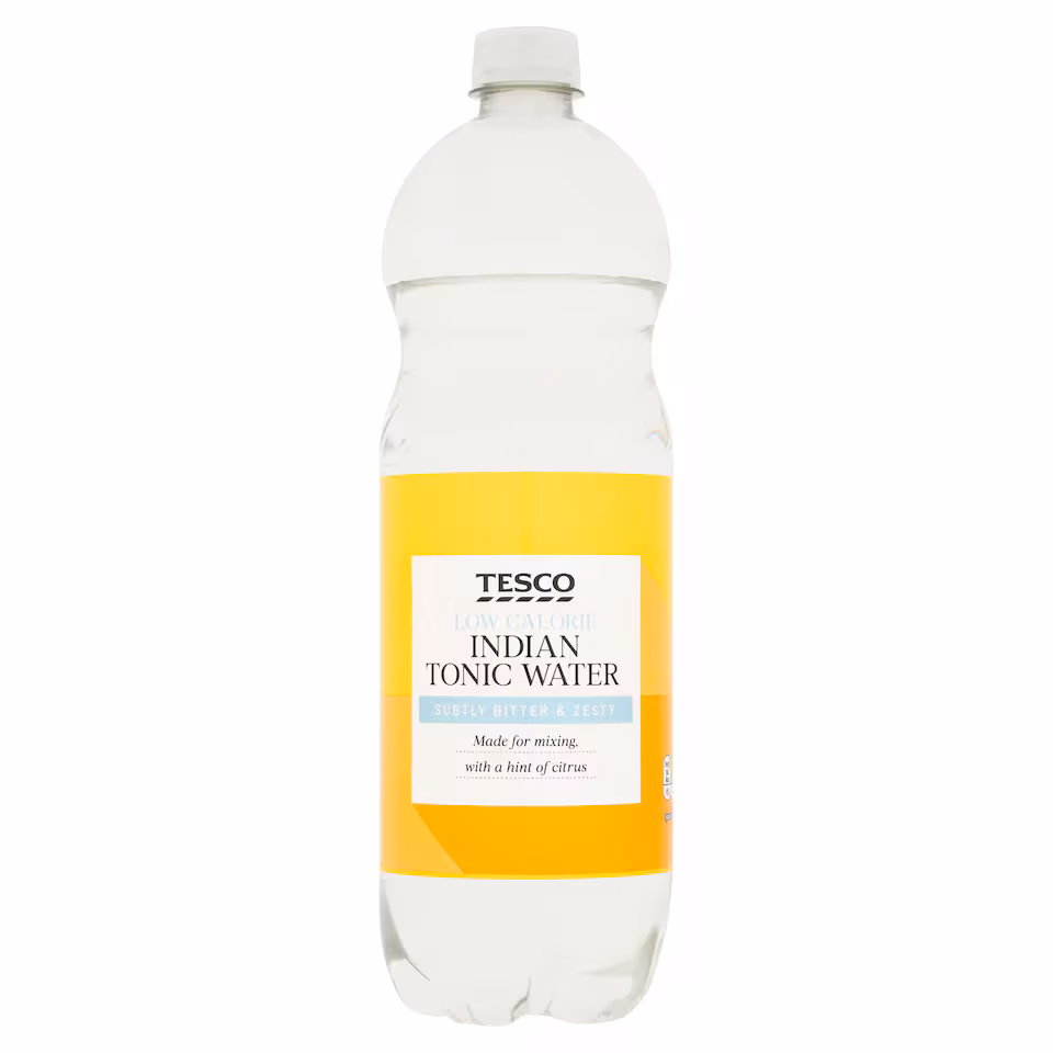 Tesco Low Calorie Indian Tonic Water 1Litre