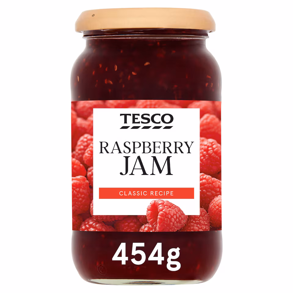 Tesco Raspberry Jam 454G