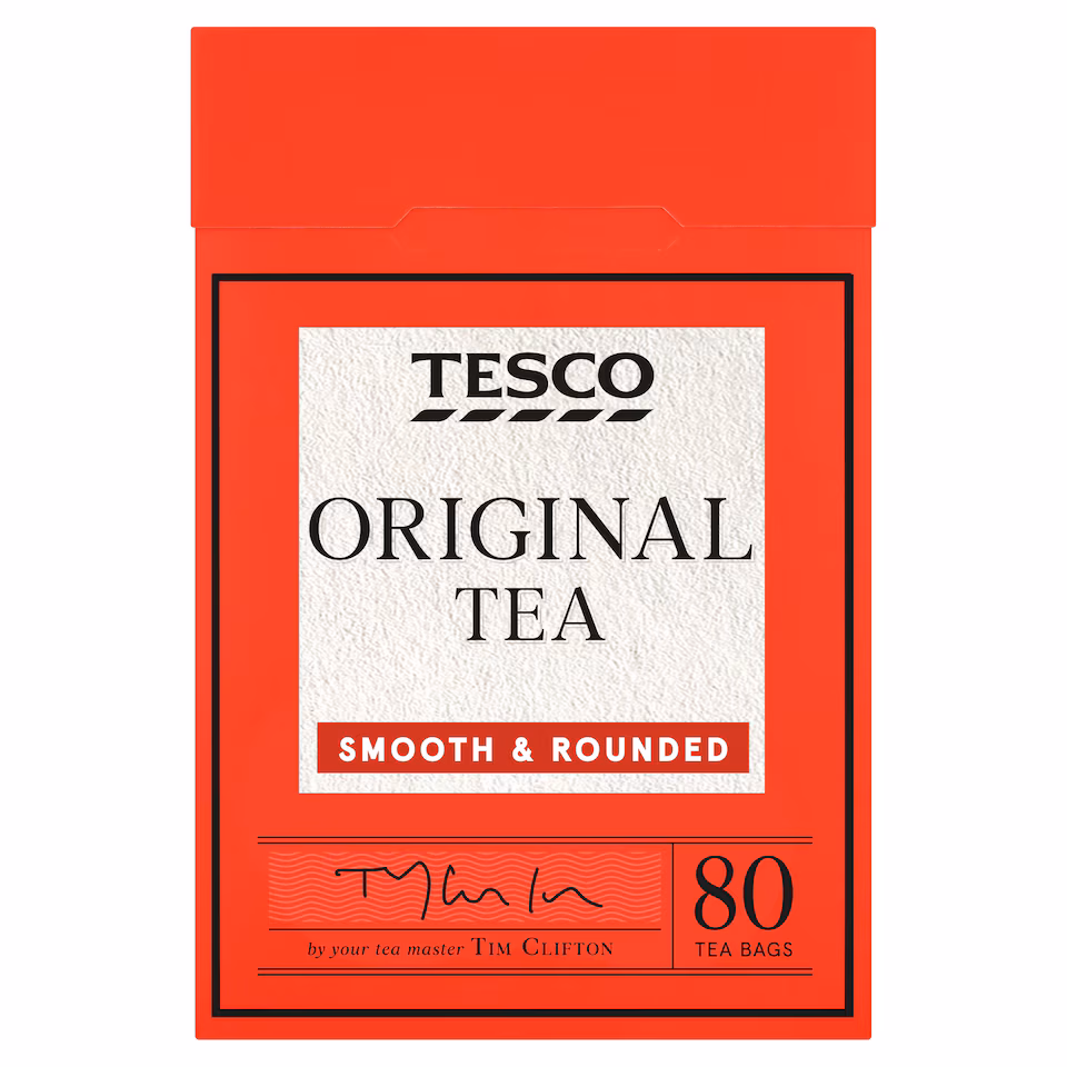 Tesco 80 Teabags 250G